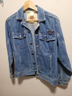 Coca Cola Blue Denim Jean Jacket